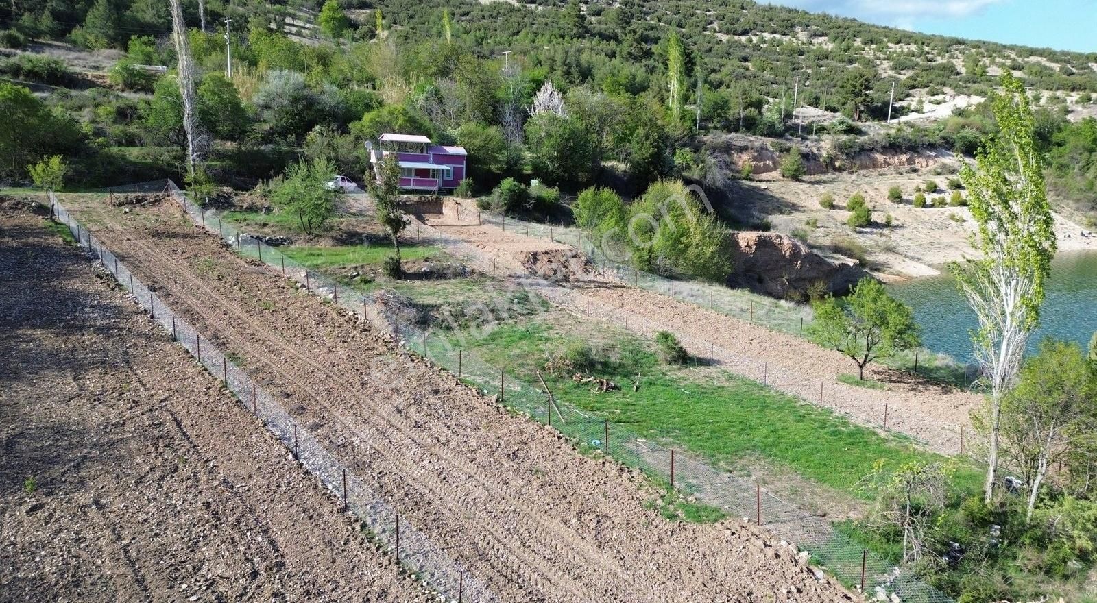 Korkuteli Yeltende Satılık Gölet Kenarı Yelten Manzaralı Bahçe - Görsel 9