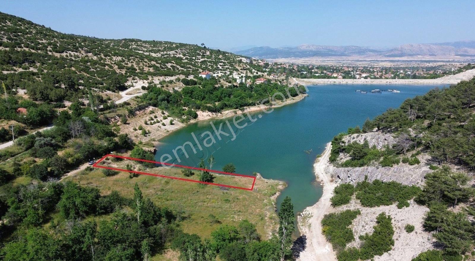 Korkuteli Yeltende Satılık Gölet Kenarı Yelten Manzaralı Bahçe - Görsel 25