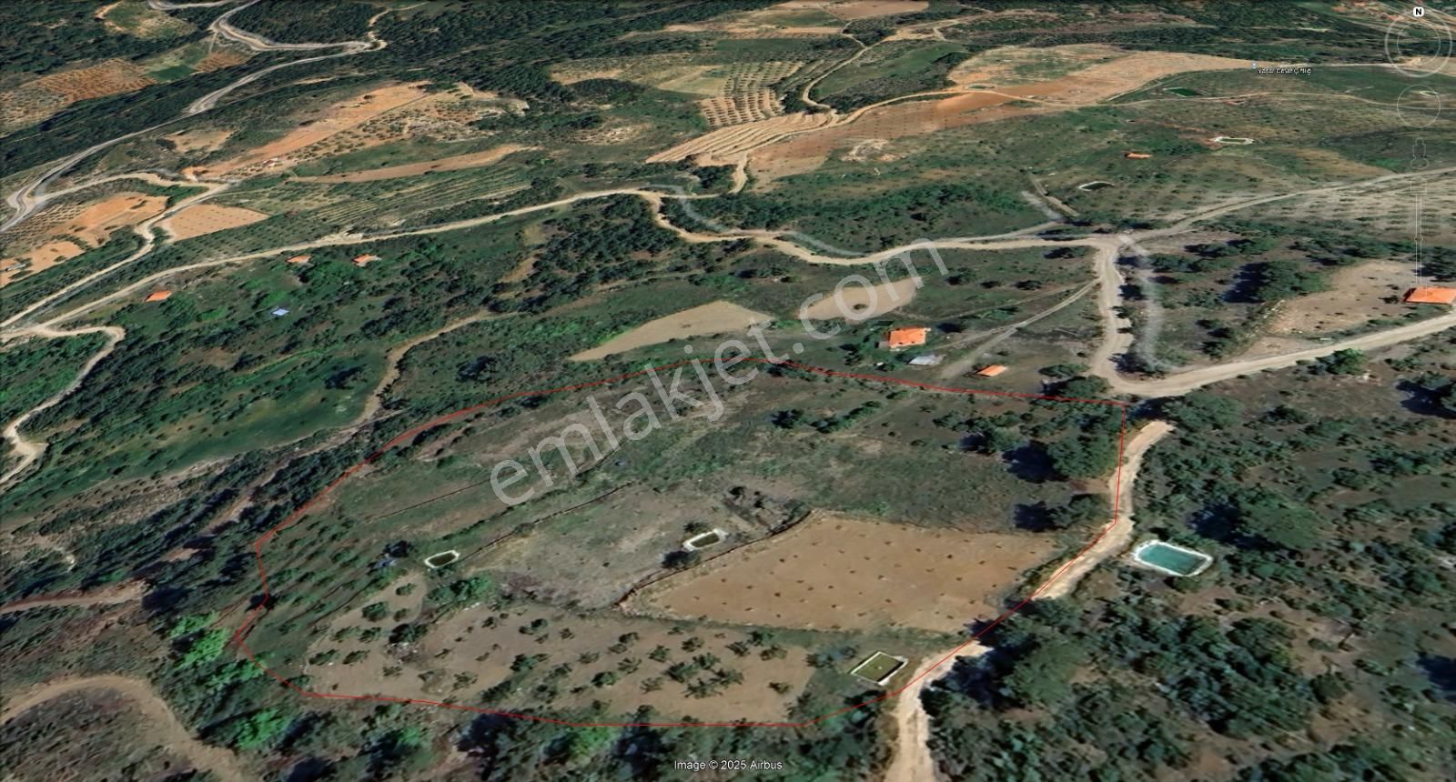 Dost Emlak Seydikemer Kayabaşı 1965m2 Satılık Arsa - Görsel 7