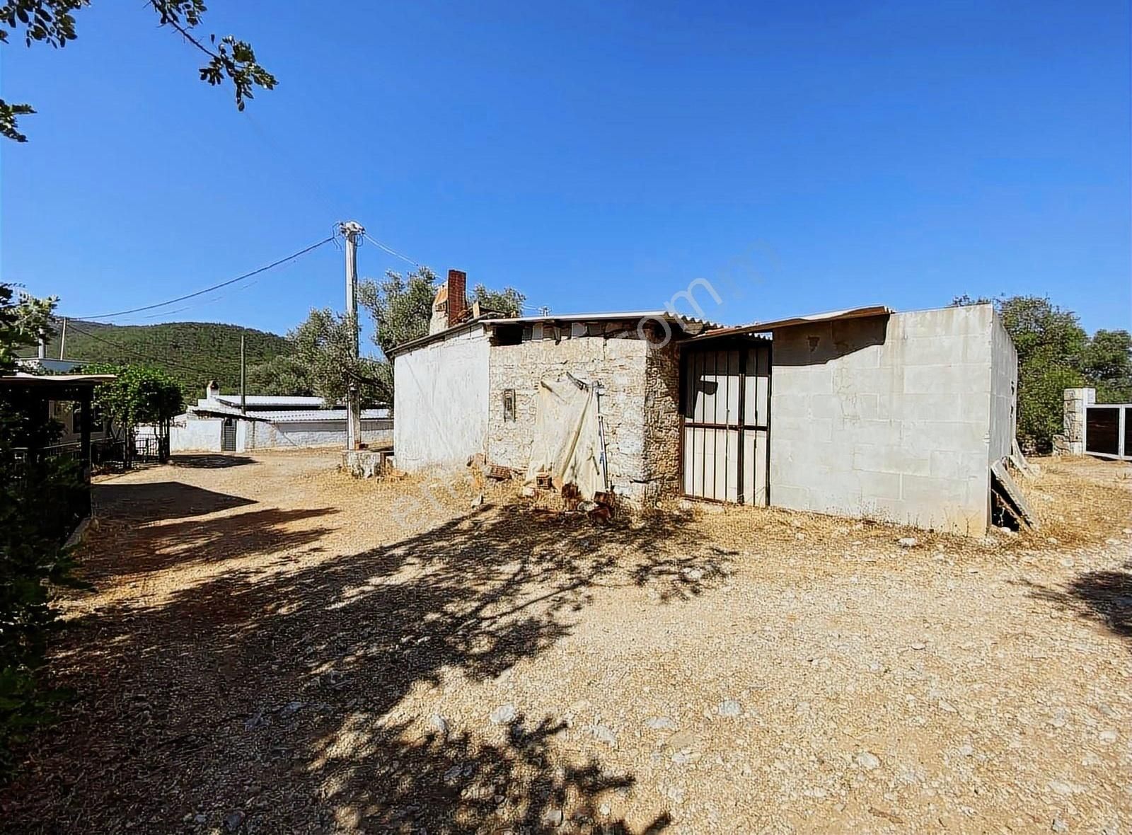 Bodrum Kızılağaç'ta Satılık Tek Tapu Kargir Köy Evi Ve Arsası - Görsel 6