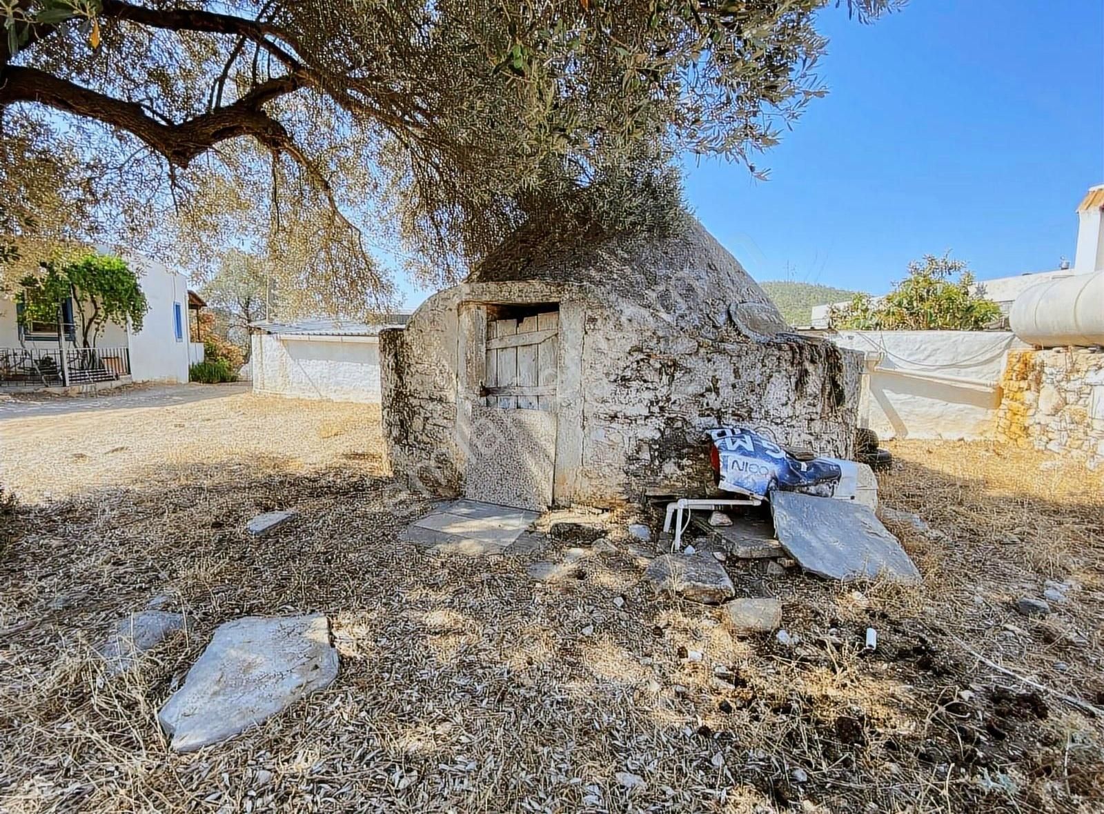 Bodrum Kızılağaç'ta Satılık Tek Tapu Kargir Köy Evi Ve Arsası - Görsel 10