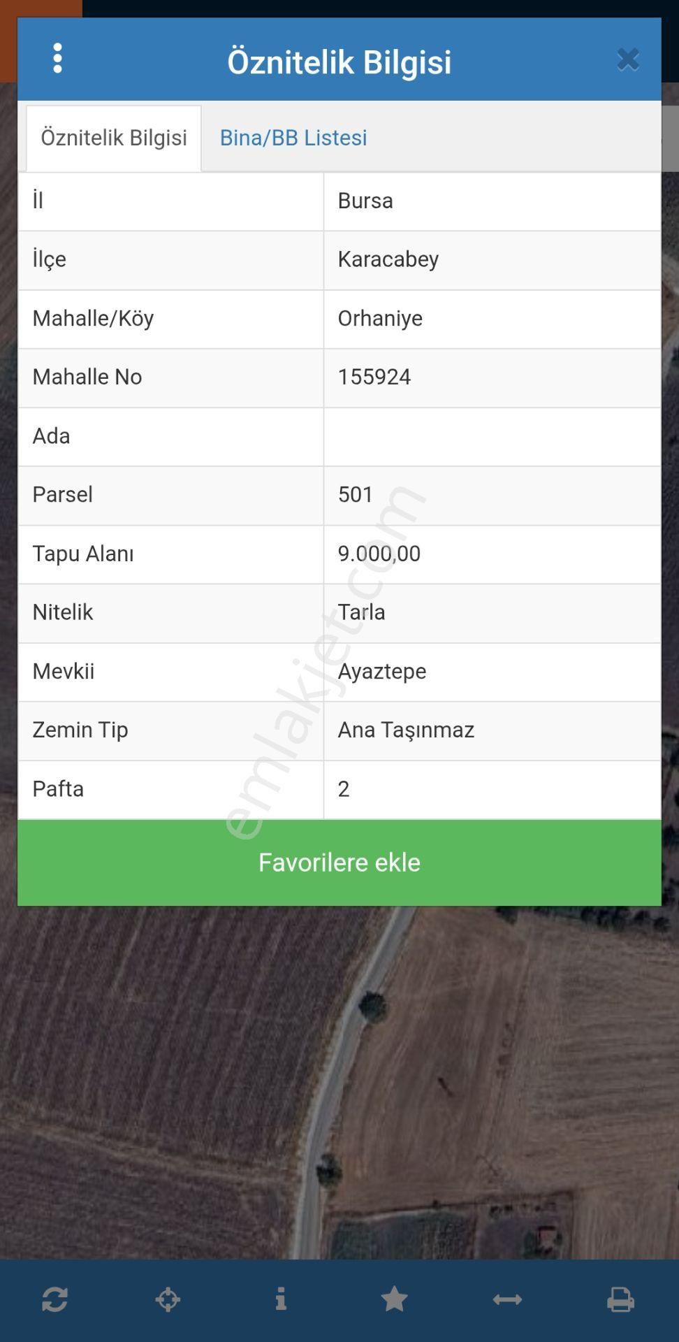 Orhaniye'de Kaçırılmıyacak Takaslanabilir Fırsat Arsa