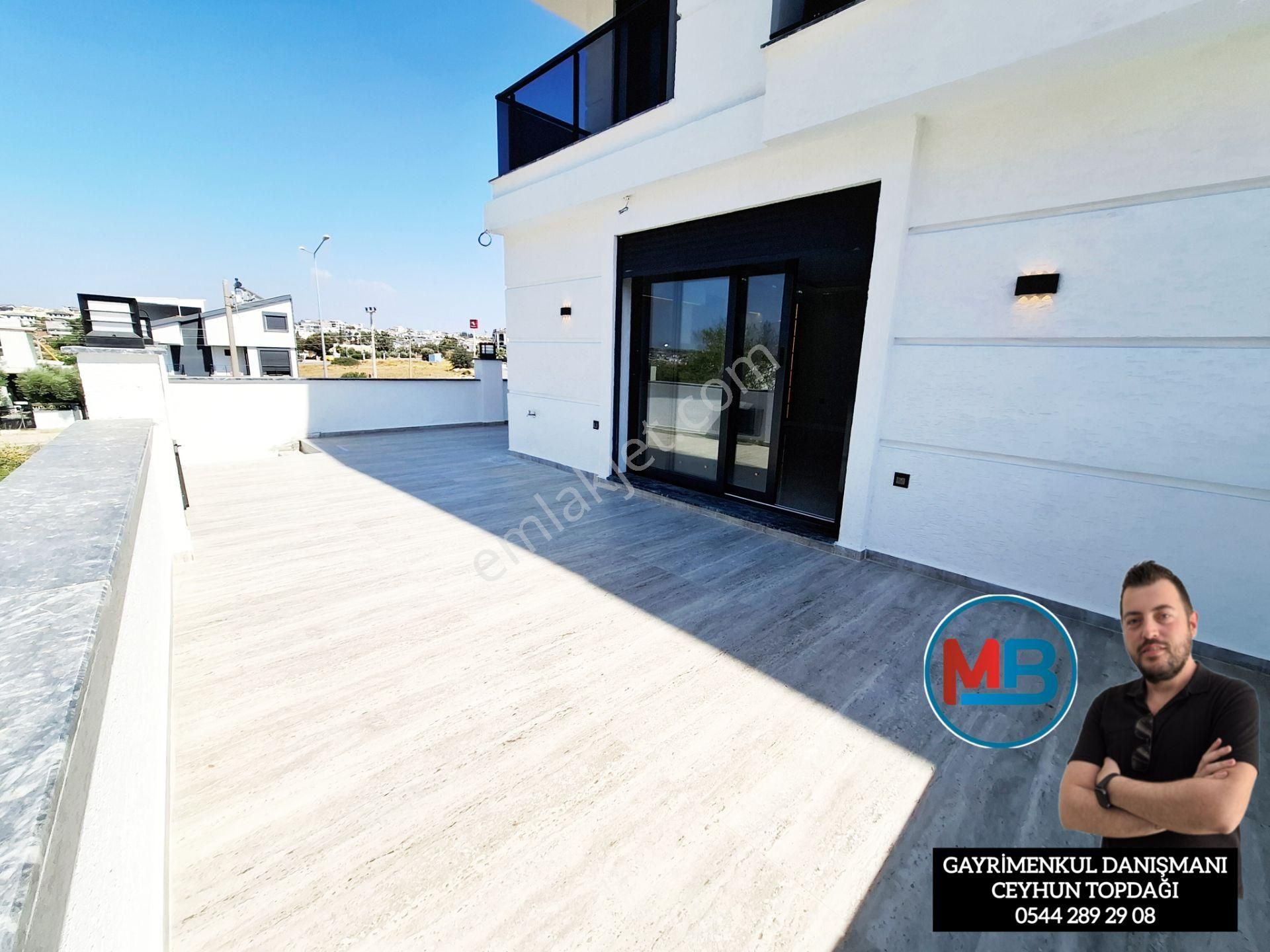 Didim'de Satılık 3+1 Sıfır Villa Deniz Manzaralı Müstakil Bahçeli ! - Görsel 27