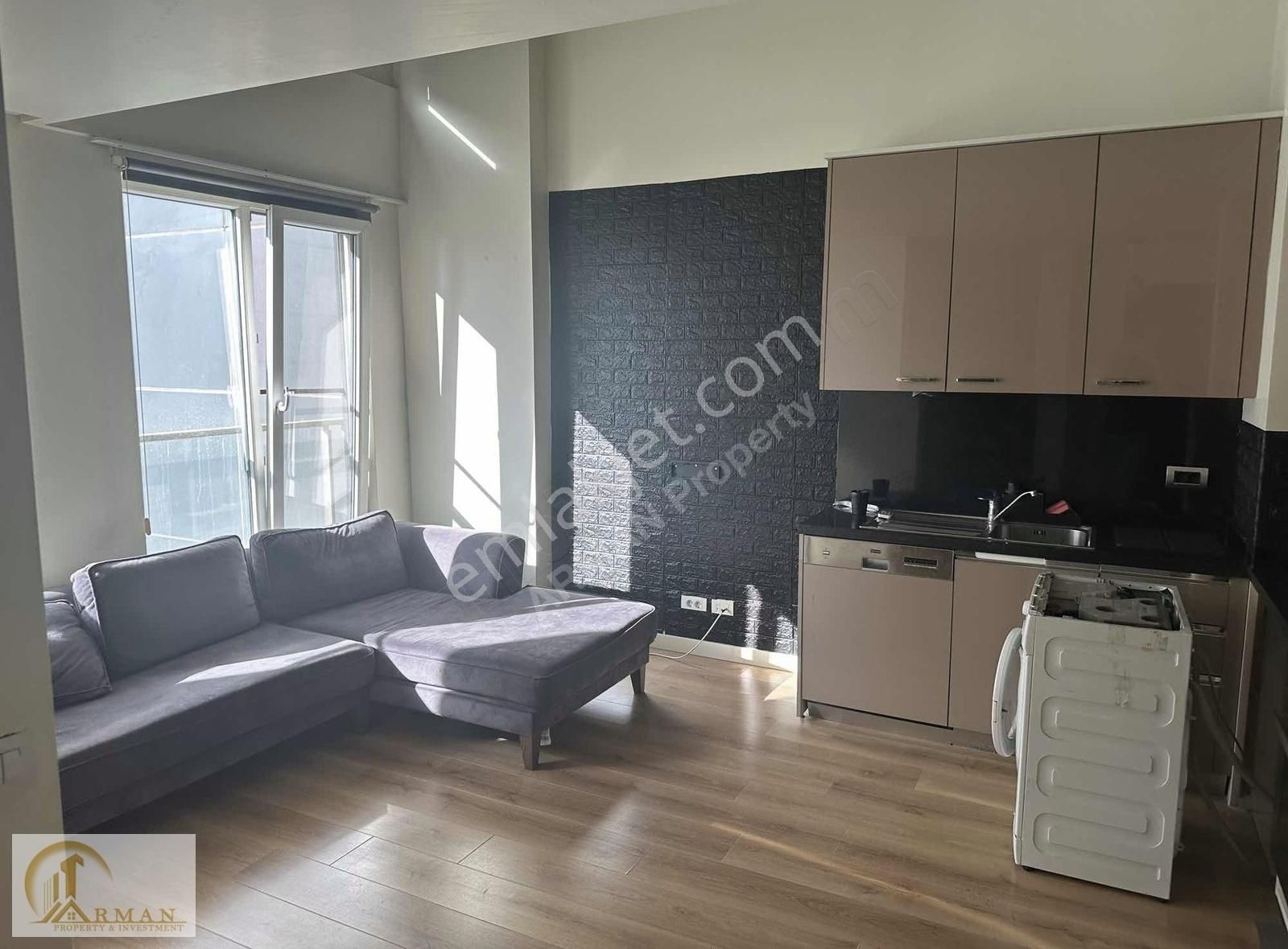 Nef 2 Haliç Kiralık 1+1 Loft Eşyasız Daire