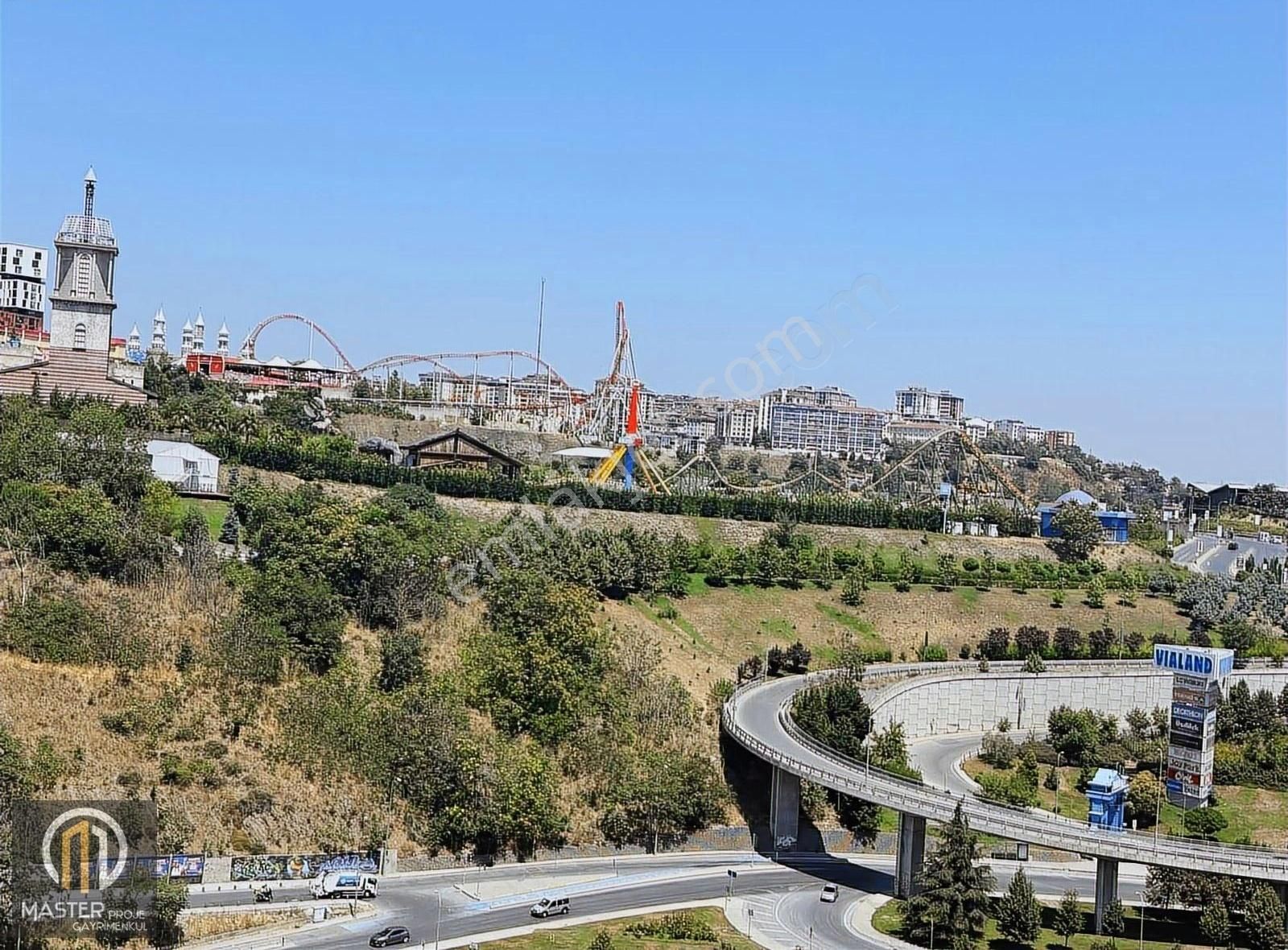 Master Proje'den Toki Bağlarbaşı 7a Vialand Manzaralı Önü Açık - Görsel 4