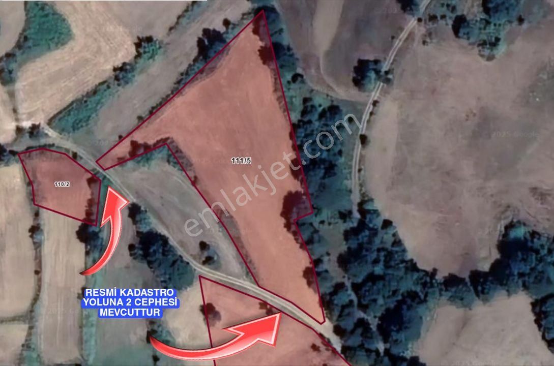 Resmi Yola Cephe 4.612 M2 Balıkesir Sındırgı Sinandede Köyünde Satılık Kupon Tarla