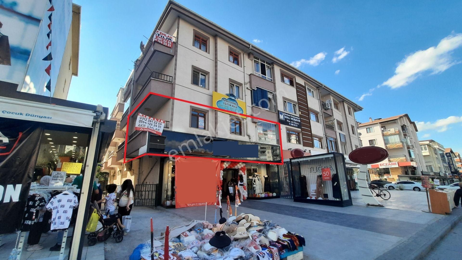 Akif'ten Elvankent 14.cadde Cepheli 3+1 Kiralık Ofis&büro