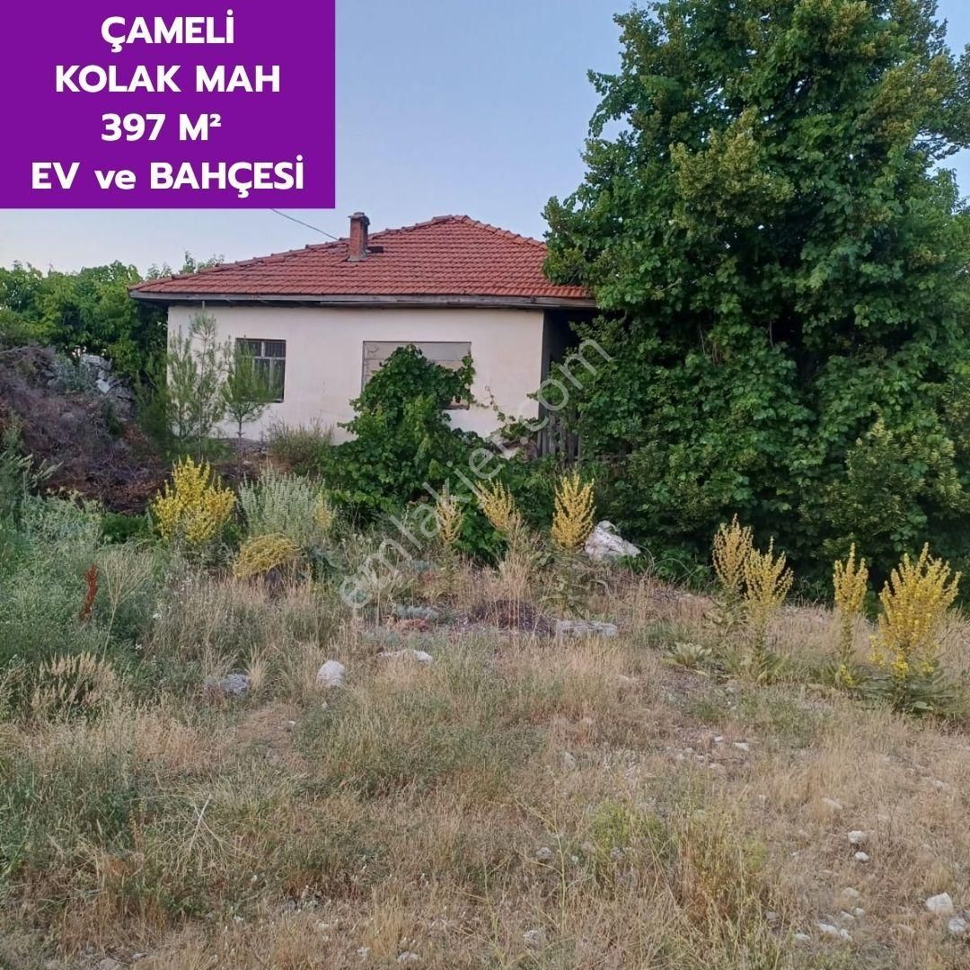 🦋 Çameli Kolak'da 397 M² Kargir Ev Ve Bahçemiz Satılıktır.🦋