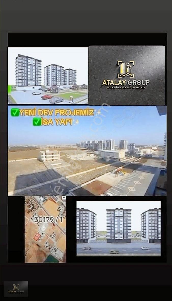 Atalay Gayrimenkulden Fırsat!! İsa Yapı 2+1 75m2 Arsa Payı!!