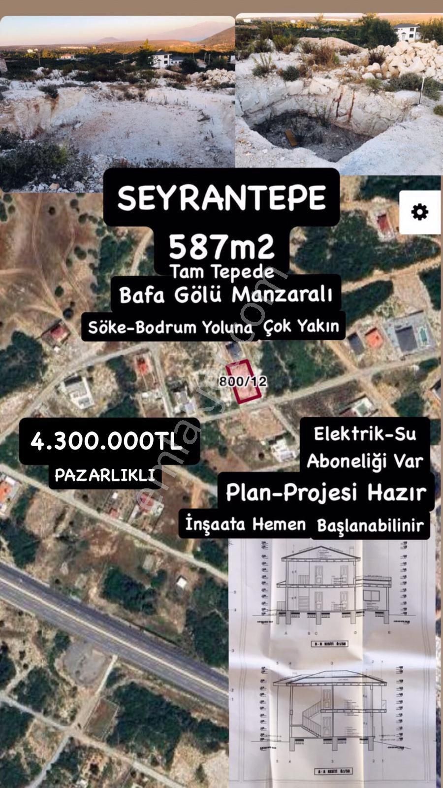 Didim Her Mahalledesinde Satılık İmarlı Tek Tapu Müstakil Parsel Arsalar Satıyoruz
