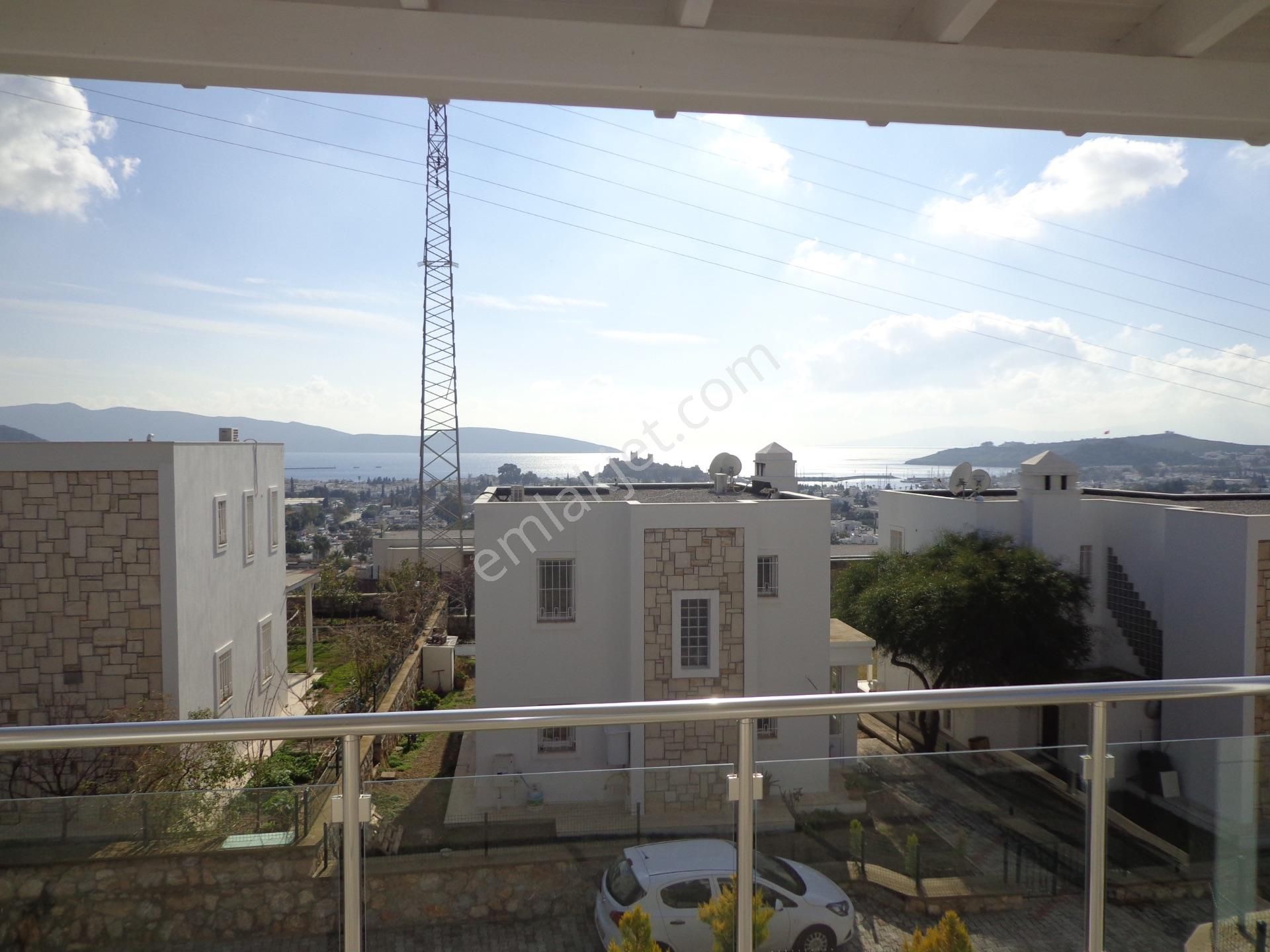 Bodrum, Merkezde, Kale Manzaralı, Bahçeli, 3+1 Müstakil Dubleks Villa - Görsel 7