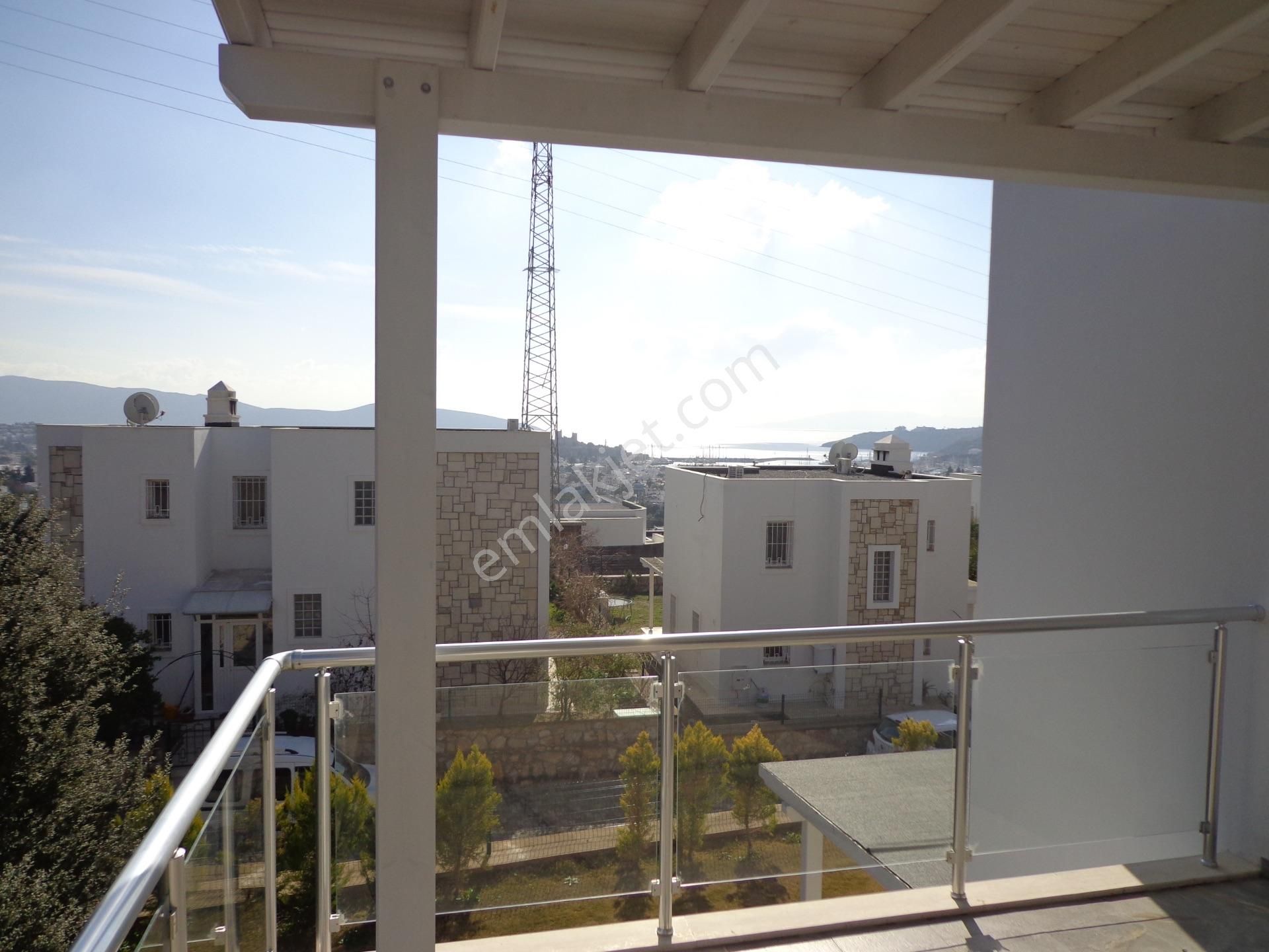 Bodrum, Merkezde, Kale Manzaralı, Bahçeli, 3+1 Müstakil Dubleks Villa - Görsel 18