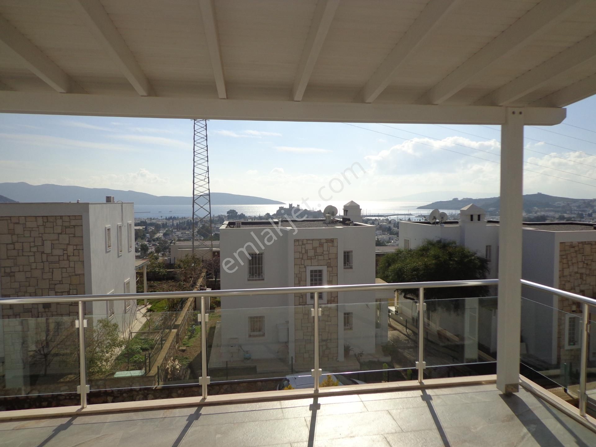 Bodrum, Merkezde, Kale Manzaralı, Bahçeli, 3+1 Müstakil Dubleks Villa - Görsel 6