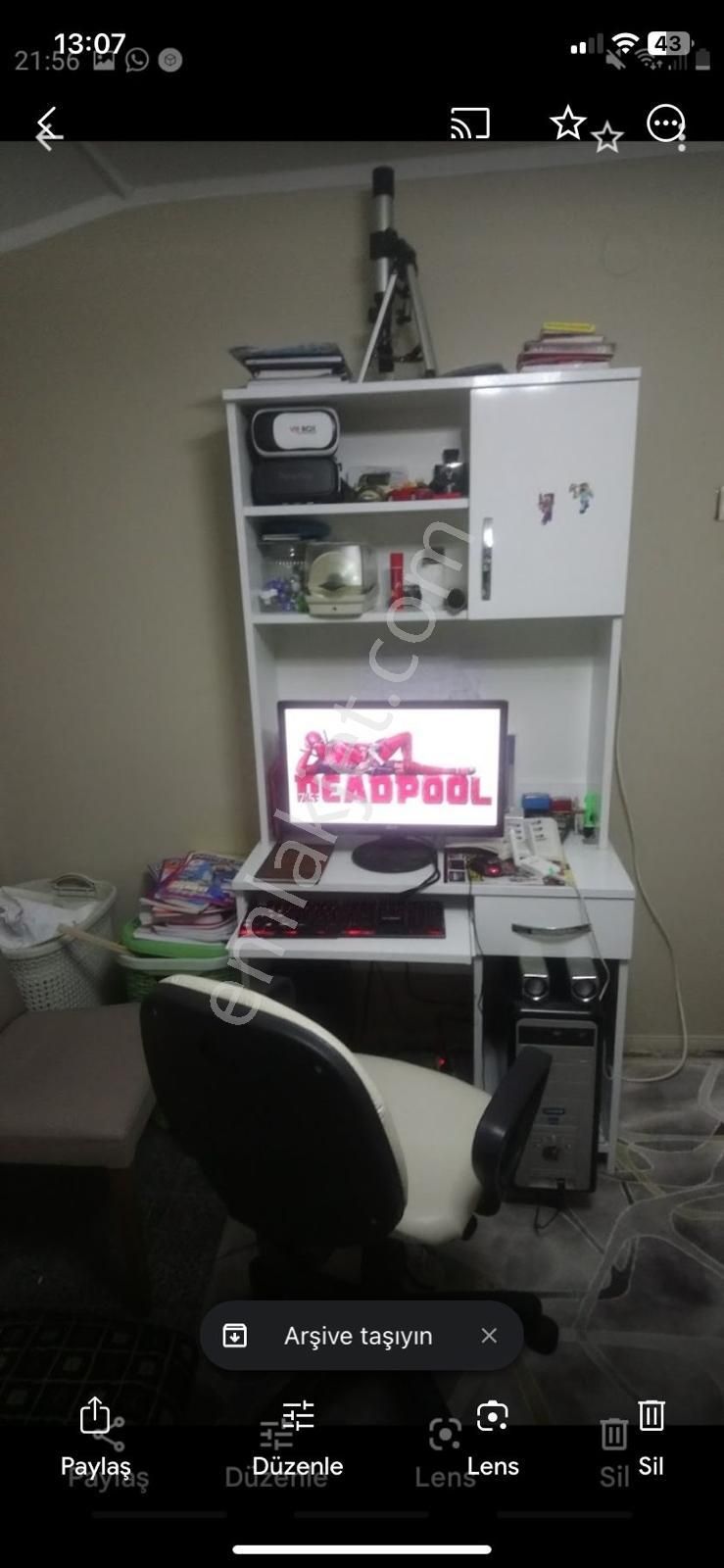 Aydın Kurtuluş Mh. Satılık 4+1 Dubleks Daire - Görsel 17