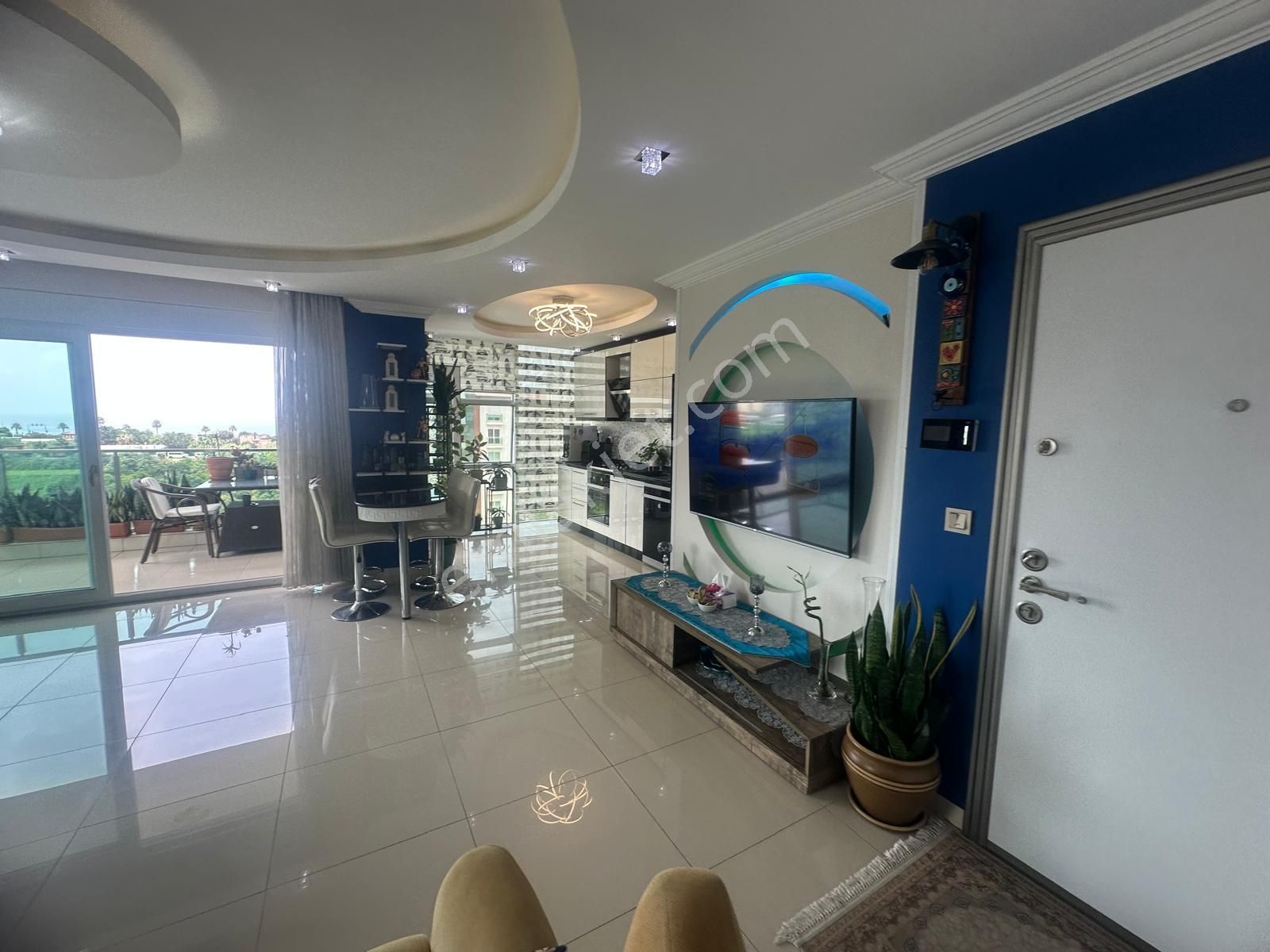 Alanya Kestel Mah.deniz Manzaralı Ful Eşyalı Satılık 5+1 Dubleks - Görsel 6