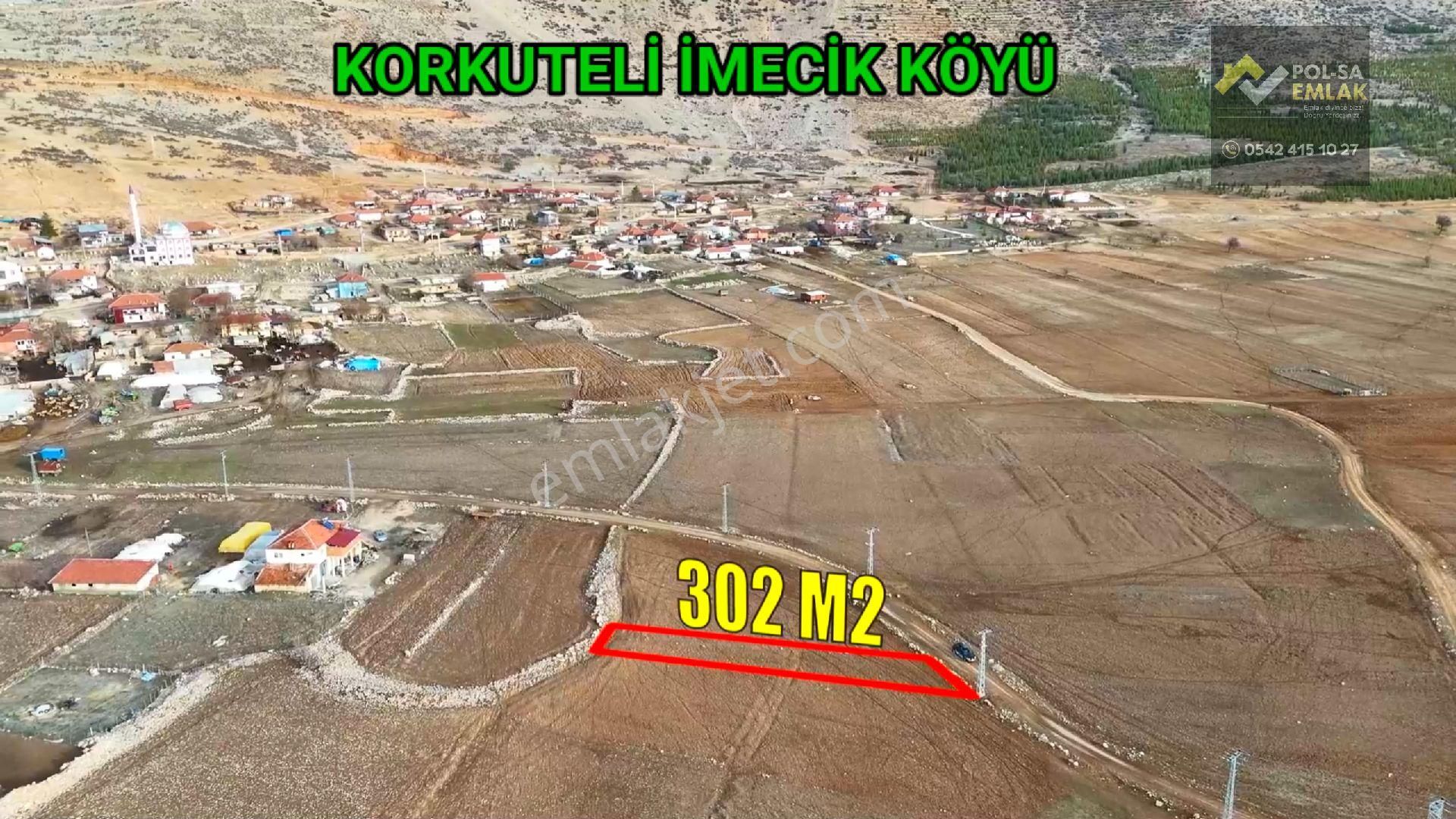 ✅korkuteli ✅imecik Köyü✅satılık 302m2 Köy İçi Tarla ✅elektrik Su Yol Var - Görsel 6