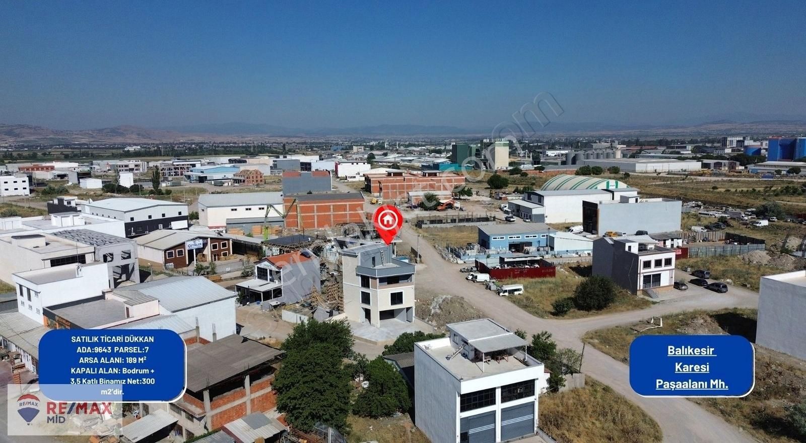 Remax Mıd Paşaalanı Mh. Satılık Komple Ticari Bina