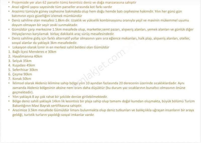 Villax'tan Gümüldür'de Satılık Kooparatif Hisseleri - Görsel 13