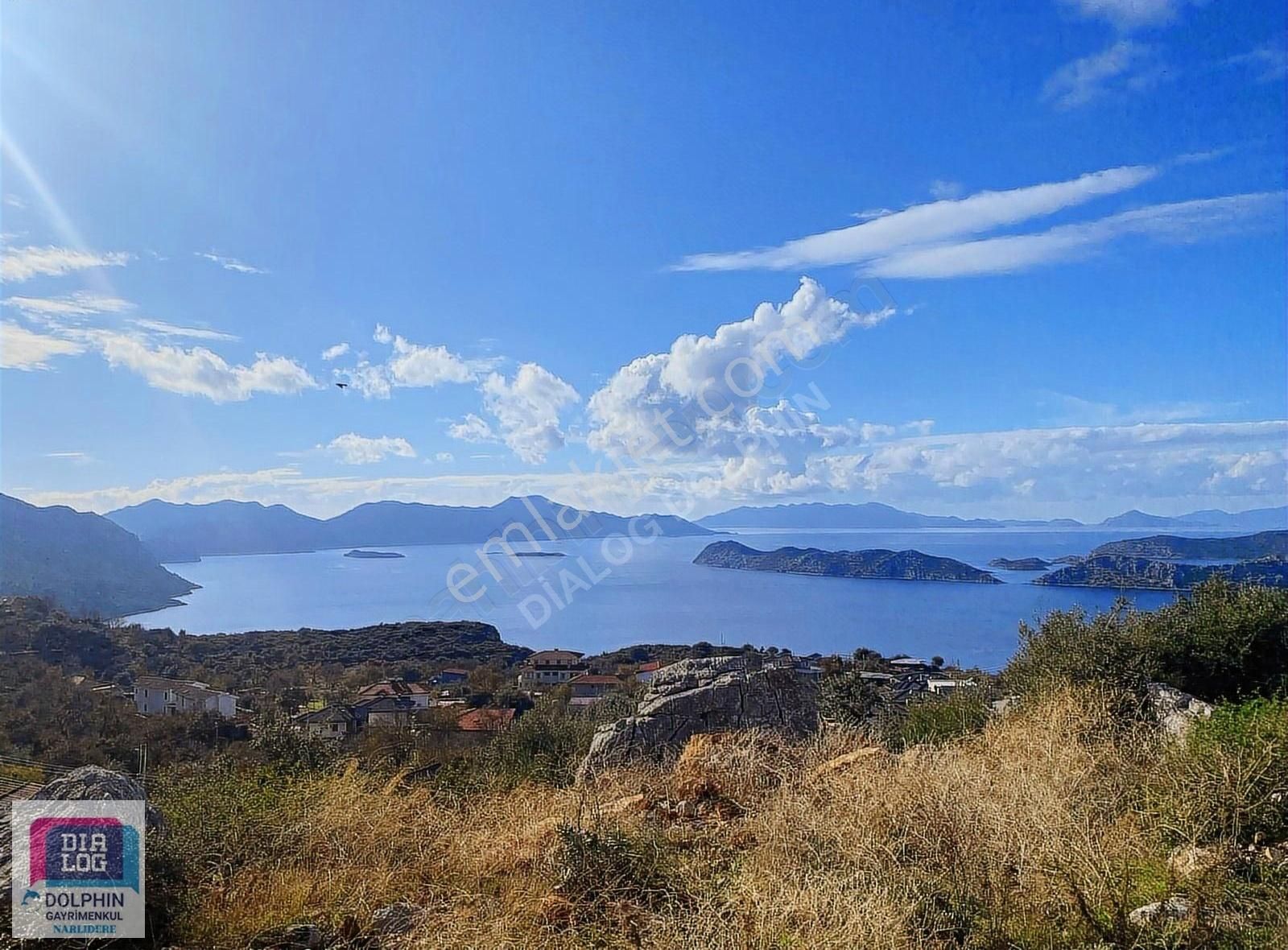 Dialog Dolphin'den Marmaris Söğüt'de Satılık Tarla