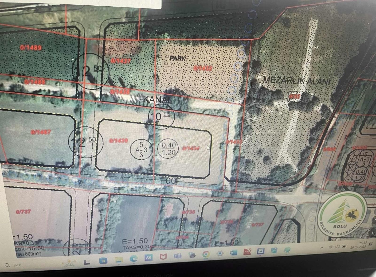 Yukarısoku Mahallesi Satılık 2500m2 Parsel