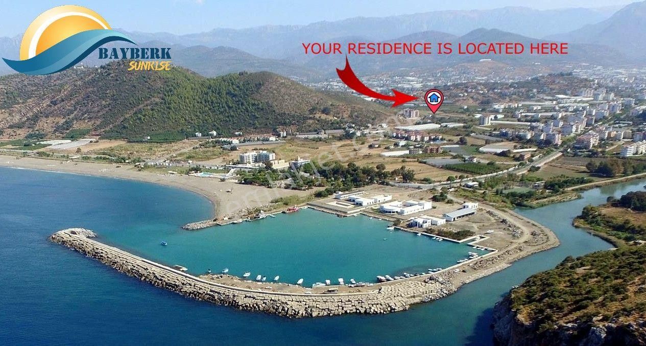 Bayberk Sunrıse Resıdence Ultra Lux 1+1 4.kat Ferah Önü Açık