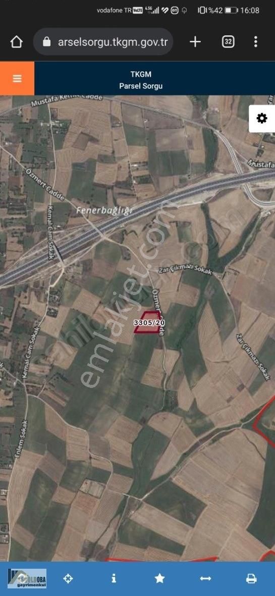 Asgold'dan Silivri Fener'de Çap Muvakkatnameli 250 M2 Parseller