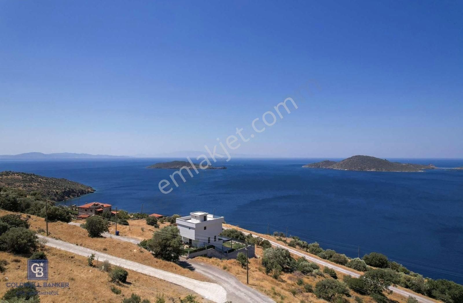 Çandarlı Eyko Ada Ve Deniz Manzaralı Villa İmarlı Satılık Arsa - Görsel 2