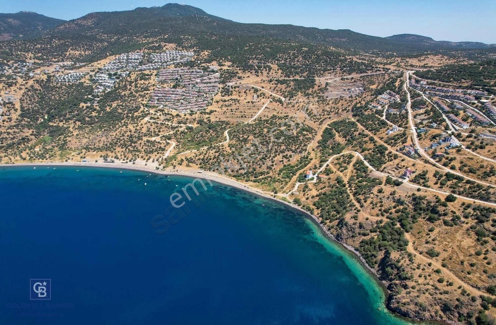 Çandarlı Eyko Ada Ve Deniz Manzaralı Villa İmarlı Satılık Arsa - Görsel 15