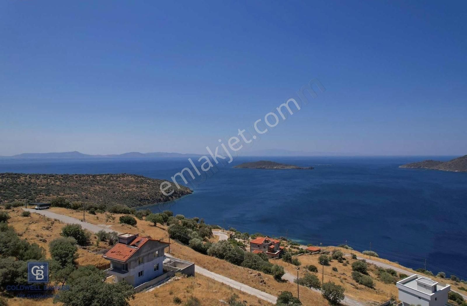Çandarlı Eyko Ada Ve Deniz Manzaralı Villa İmarlı Satılık Arsa - Görsel 21