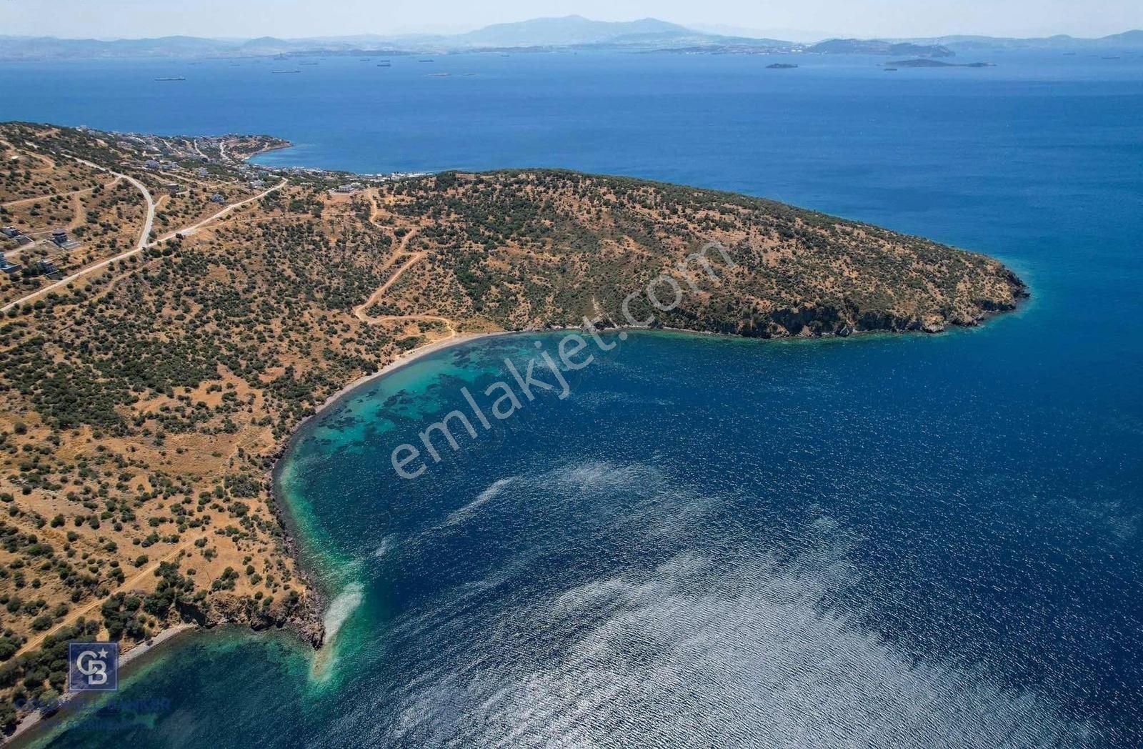Çandarlı Eyko Ada Ve Deniz Manzaralı Villa İmarlı Satılık Arsa - Görsel 6