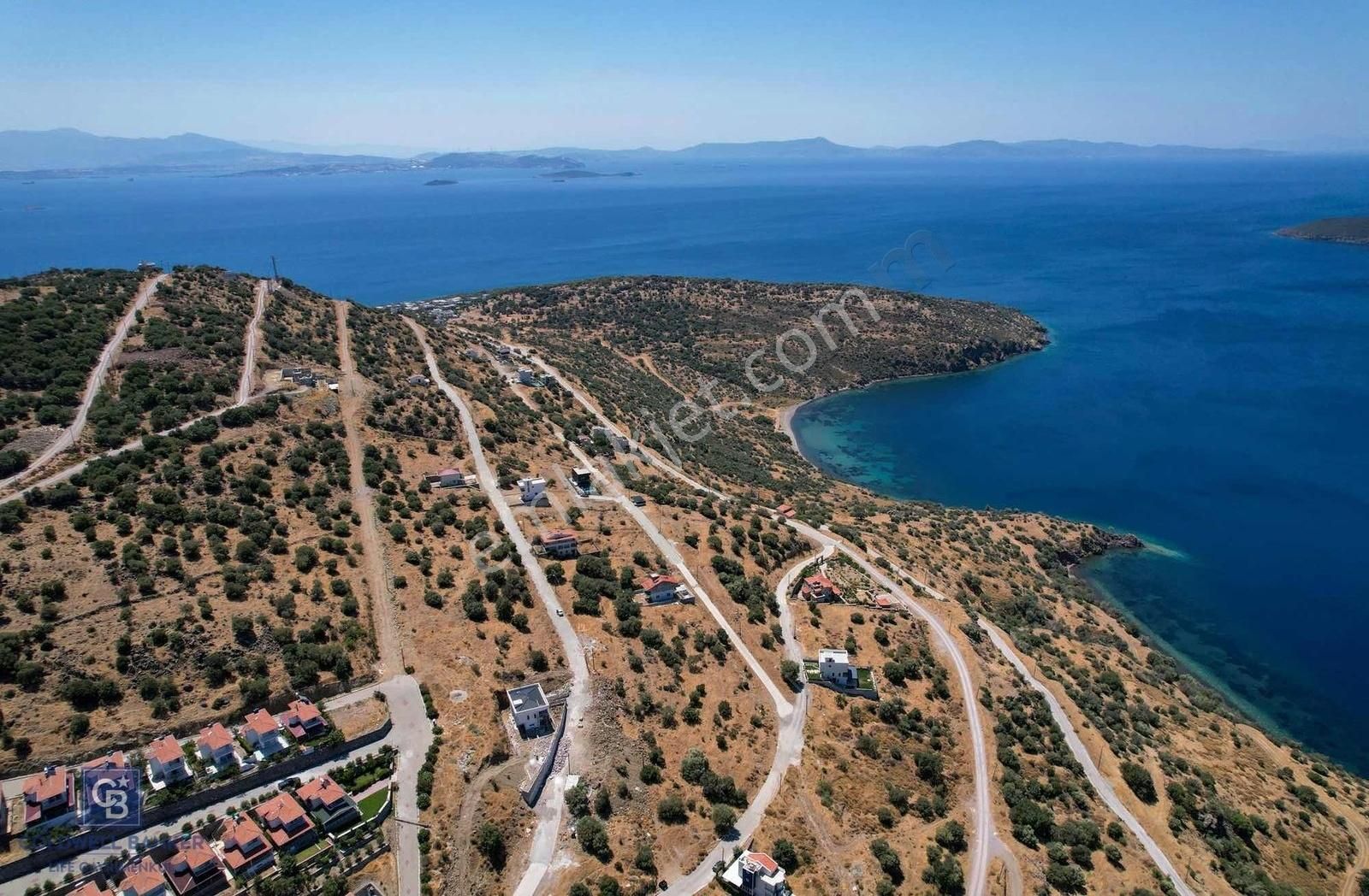 Çandarlı Eyko Ada Ve Deniz Manzaralı Villa İmarlı Satılık Arsa - Görsel 3