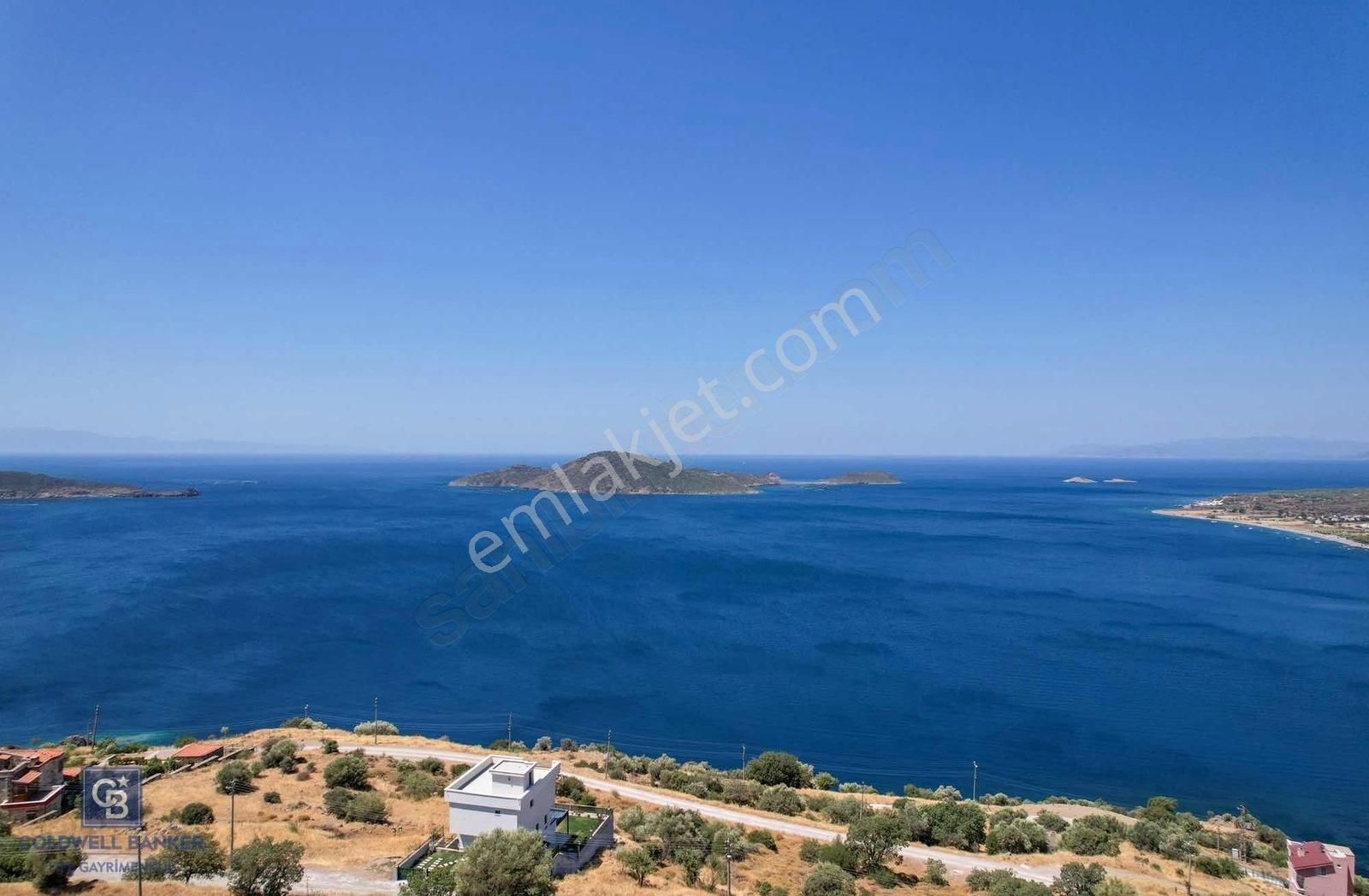 Çandarlı Eyko Ada Ve Deniz Manzaralı Villa İmarlı Satılık Arsa - Görsel 5
