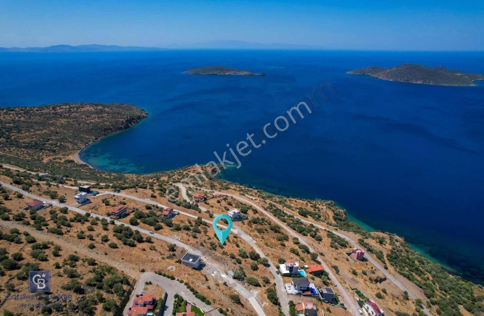 Çandarlı Eyko Ada Ve Deniz Manzaralı Villa İmarlı Satılık Arsa - Görsel 18