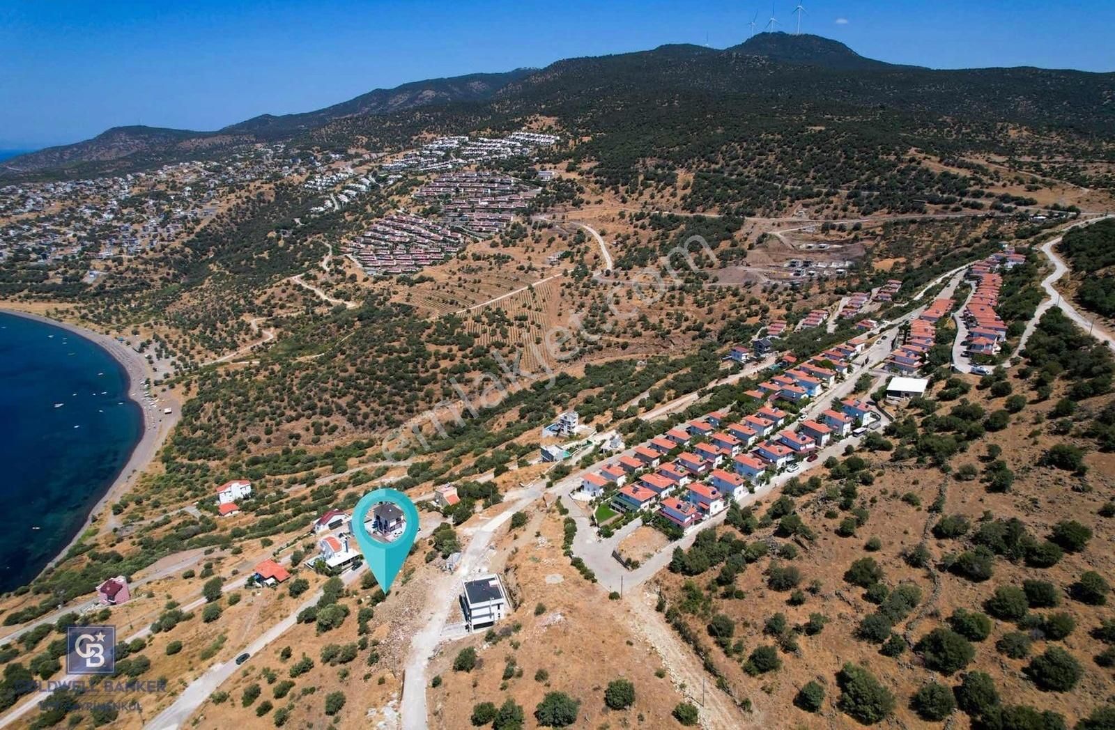 Çandarlı Eyko Ada Ve Deniz Manzaralı Villa İmarlı Satılık Arsa - Görsel 17