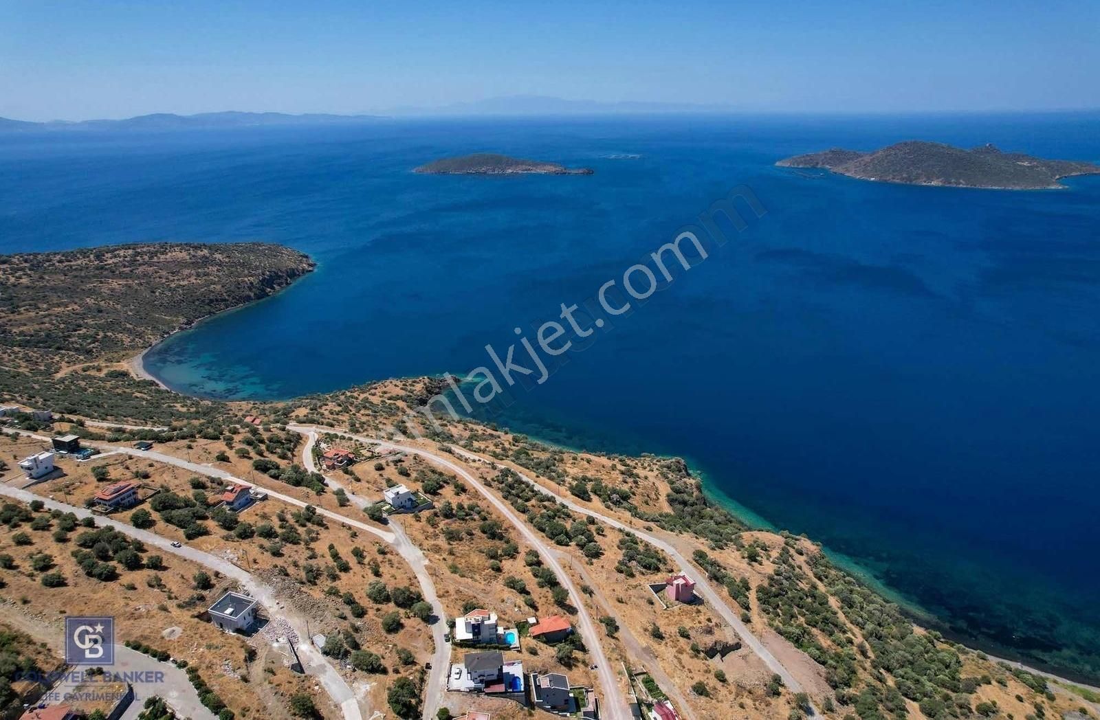 Çandarlı Eyko Ada Ve Deniz Manzaralı Villa İmarlı Satılık Arsa - Görsel 14