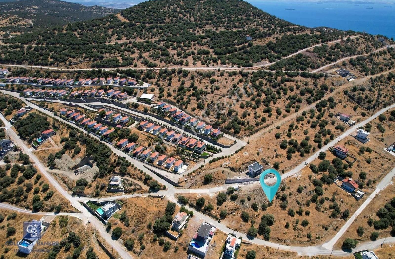 Çandarlı Eyko Ada Ve Deniz Manzaralı Villa İmarlı Satılık Arsa - Görsel 11