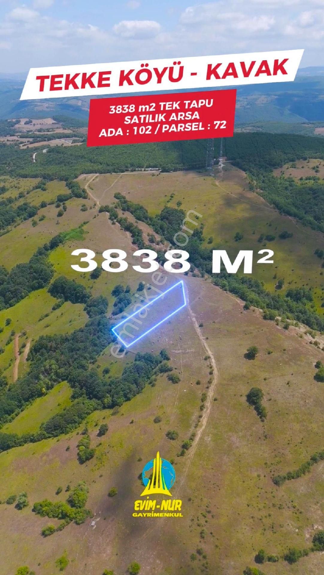 Evim-nur'dan Kavak Tekke Mh 3.838m2 Yatırımlık Kaçırılmayacak Fırsat - Görsel 4