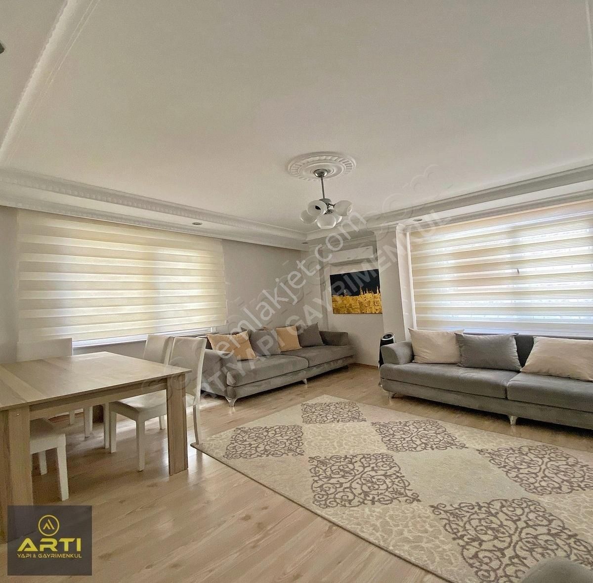 Metrobüse 5 Dk Eşyalı Merkezi Konumda 2+1 Kiralık Daire