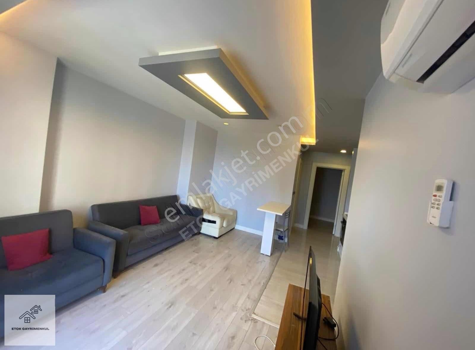 Ems Park Sitesi'nde Eşyalı Deniz Manzaralı 1.5+1 Kiralık Daire