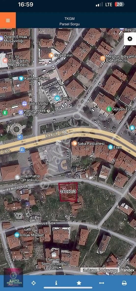 Ankara Şehir Merkezinde Satılık Arsa