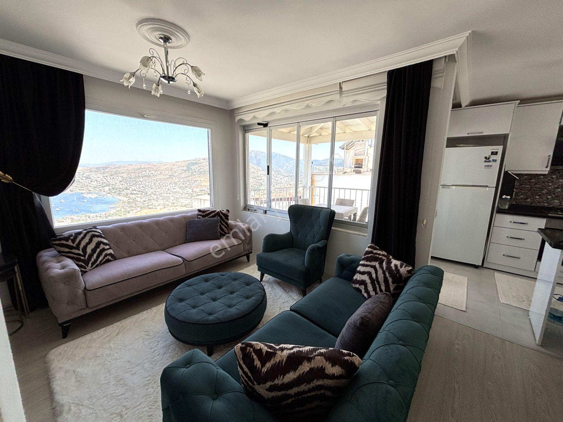 Bodrum Kiralık Gündoğan'da Deniz Manzaralı Dubleks Yazlık Villa - Görsel 9