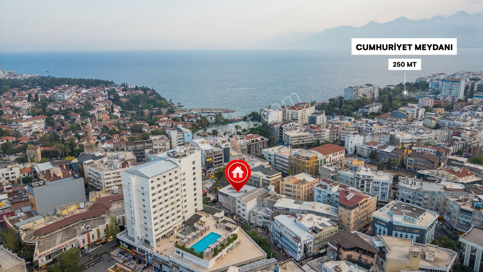 Antalya Muratpaşa Elmalı Mh. Satılık Dükkan Çarşı Merkez-2 Katlı