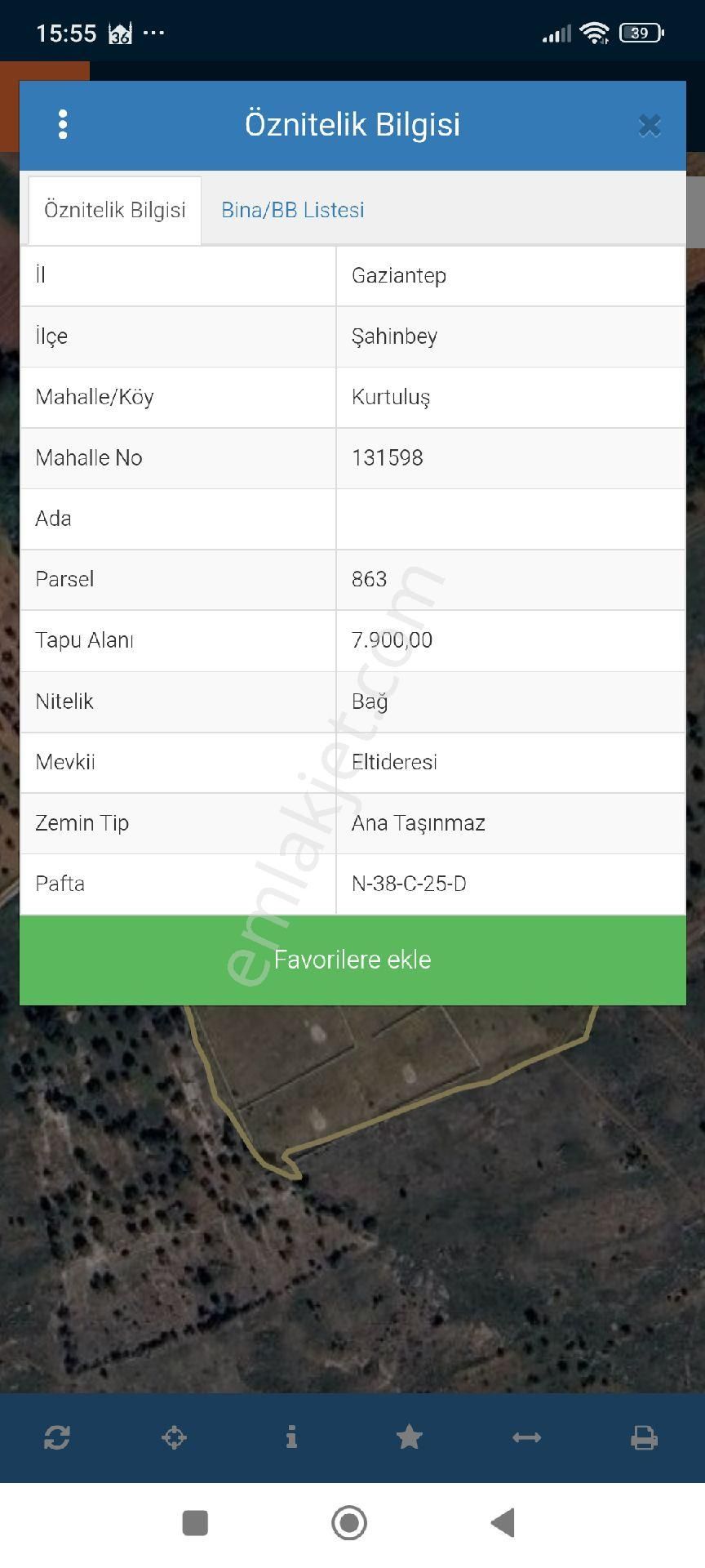 Şahinbey Kurtuluşda Bağ Evlik Yer Fırsat Ürün - Görsel 2
