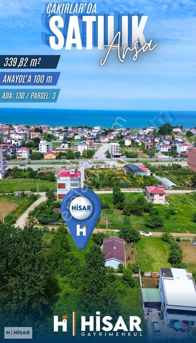 Hisar'dan Çakırlar'da Anayola Yakın 339m2 Satılık Fırsat Arsa