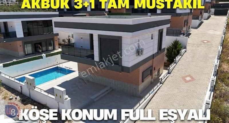 Didim Akbük'te 3+1 Eşyalı Havuzlu Doğa Ve Deniz Manzaralı Villa