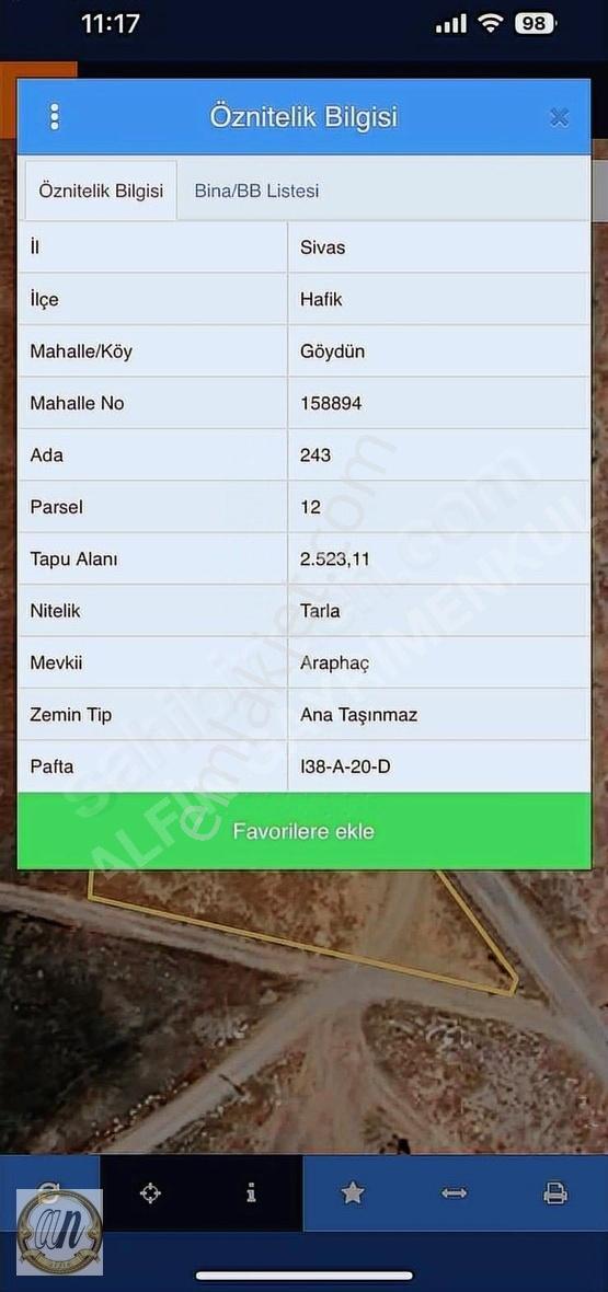 Alfin Gayrimenkul'den Göydün Gözbaşı Yanında Kaçırılmaycak Tarla - Görsel 12