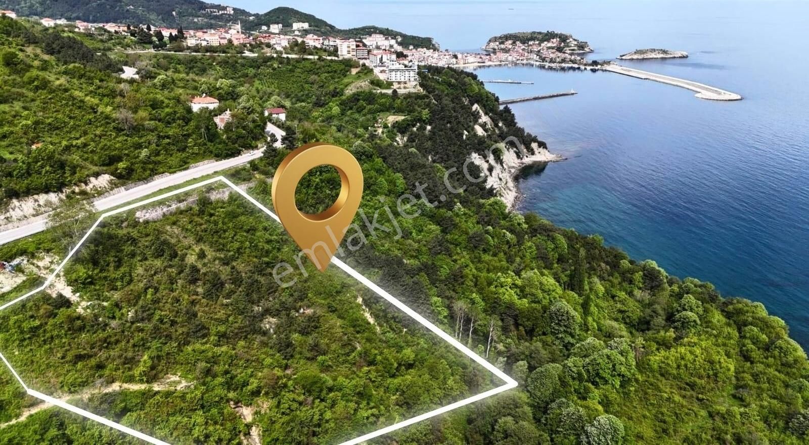 Altın Emlaktan Satılık Turizm İmarlı Deniz Manzaralı Arsa