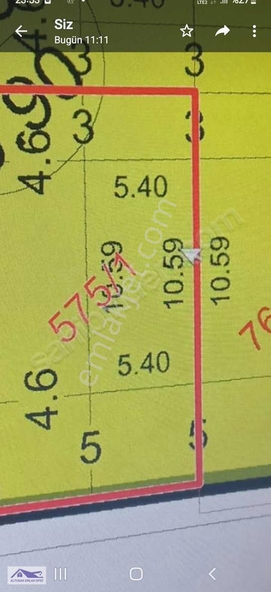 Armutlu Üniversite Yanında 3 Kat İmarlı Arsa