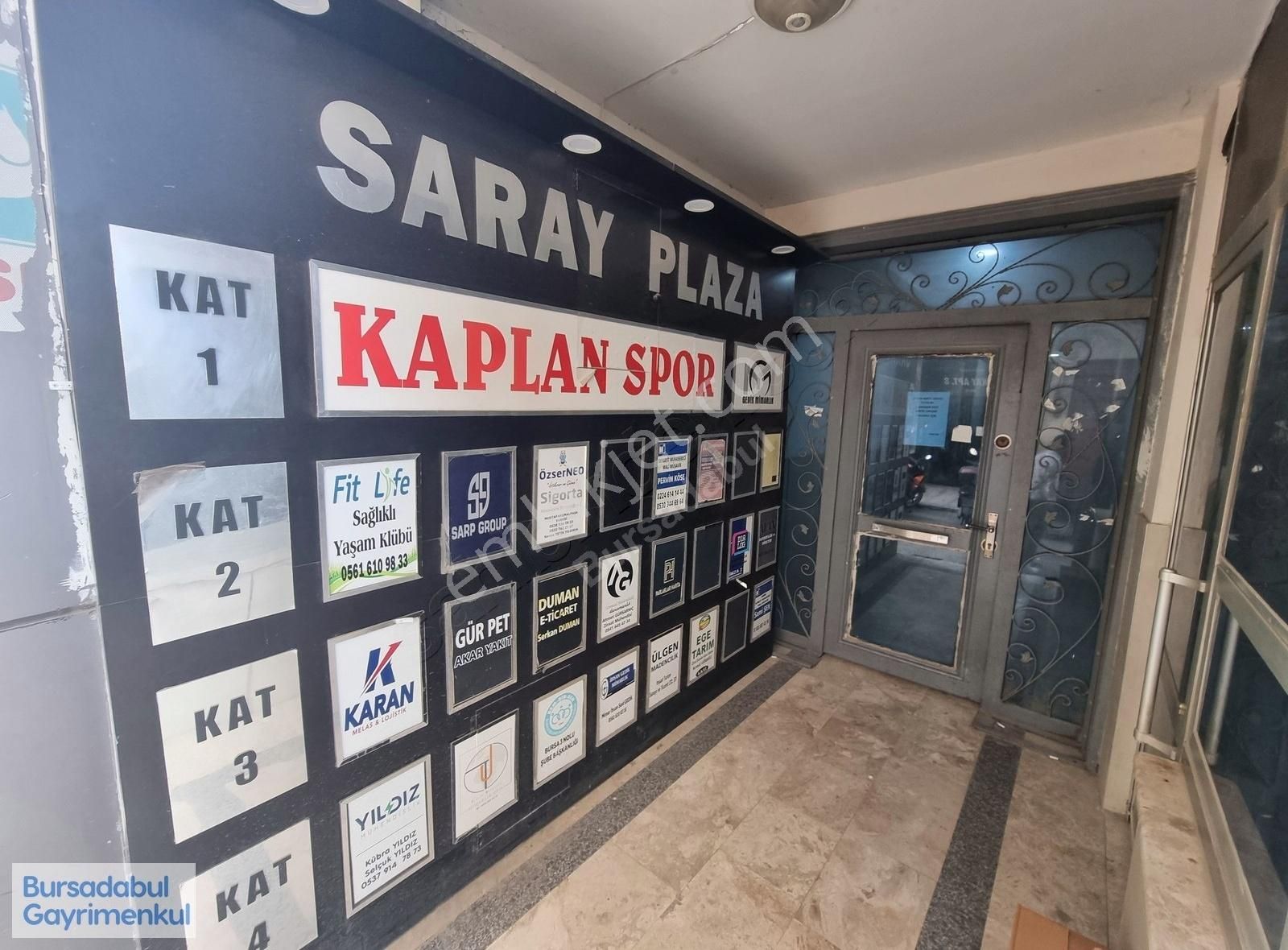 Bursadabul'dan Çarşı Merkezinde Belediye Binası Yanında Ofis