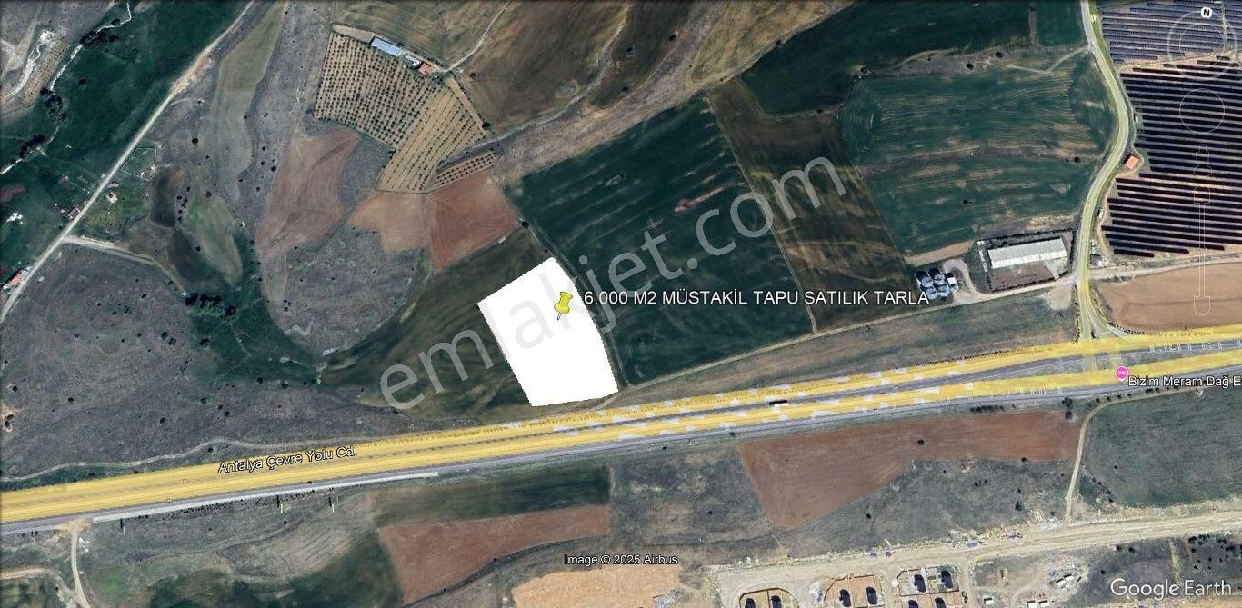 🚜 Seydişehir Antalya Yolu Üzerinde 6.000 M² Ruhsat Almaya Uygun Satılık Tarla - Görsel 8